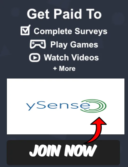 ysense make money online